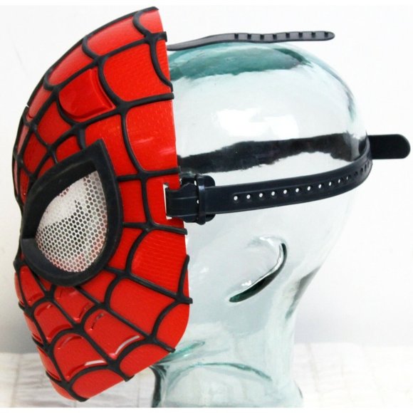 Hasbro SpiderMan Kids Half Mask Electronic FX Spider-Vision Light up Working - Picture 2 of 12